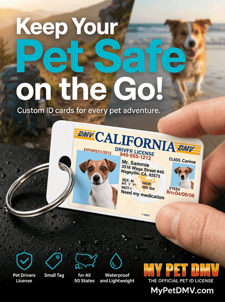 Pet ID card